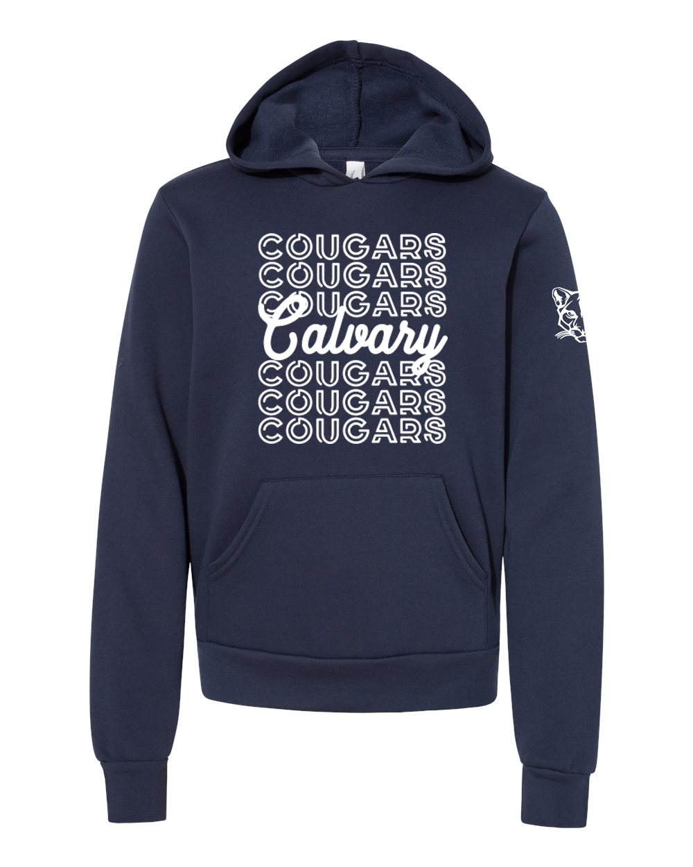 Cougars on Repeat: Script Edition - Youth Hoodie