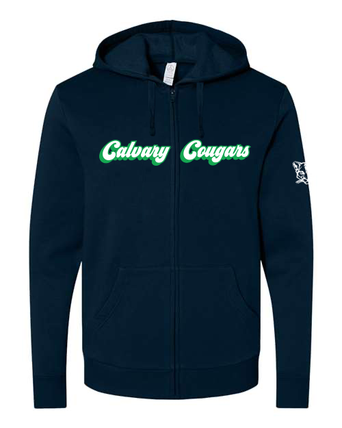 That 70's Calvary Cougar Zip Up - Adult
