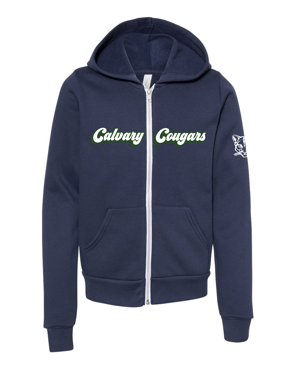 That 70's Calvary Cougar Zip Up - Youth