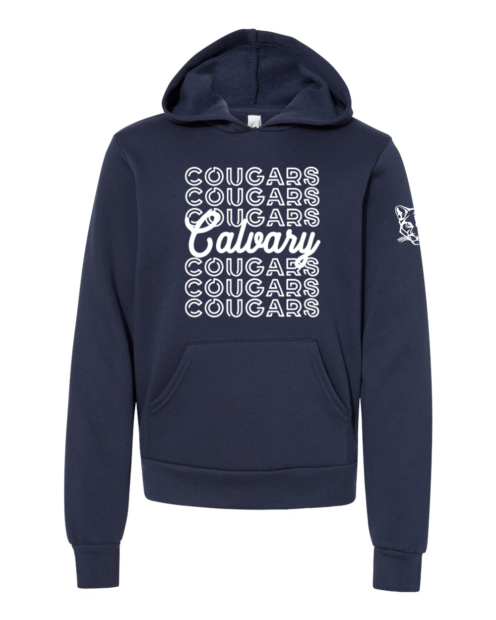 Cougars on Repeat: Script Edition  - Youth Hoodie