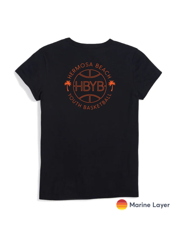 Womens HBYB Logo Shirt - Marine Layer